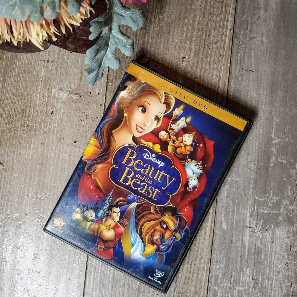 Beauty And The Beast‎ (2-Disc DVD Set, 2010) Walt Disney EUC
